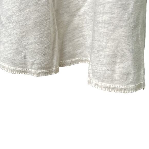 LAT Raglan Baseball Tee Shirt Top Ladies Large Heather Gray Crew Neck 3/4 Sleeve - Picture 5 of 10